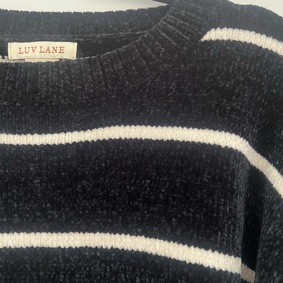 Luv Lane Striped Sweater - Picture 2 of 4
